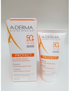 A-DERMA PROTECT CREMA MUY ALTA PROTECCION SPF50+ SIN PERFUME 40ML