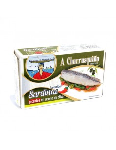 Sardinilla Churrusquiña picantes  aceite oliva